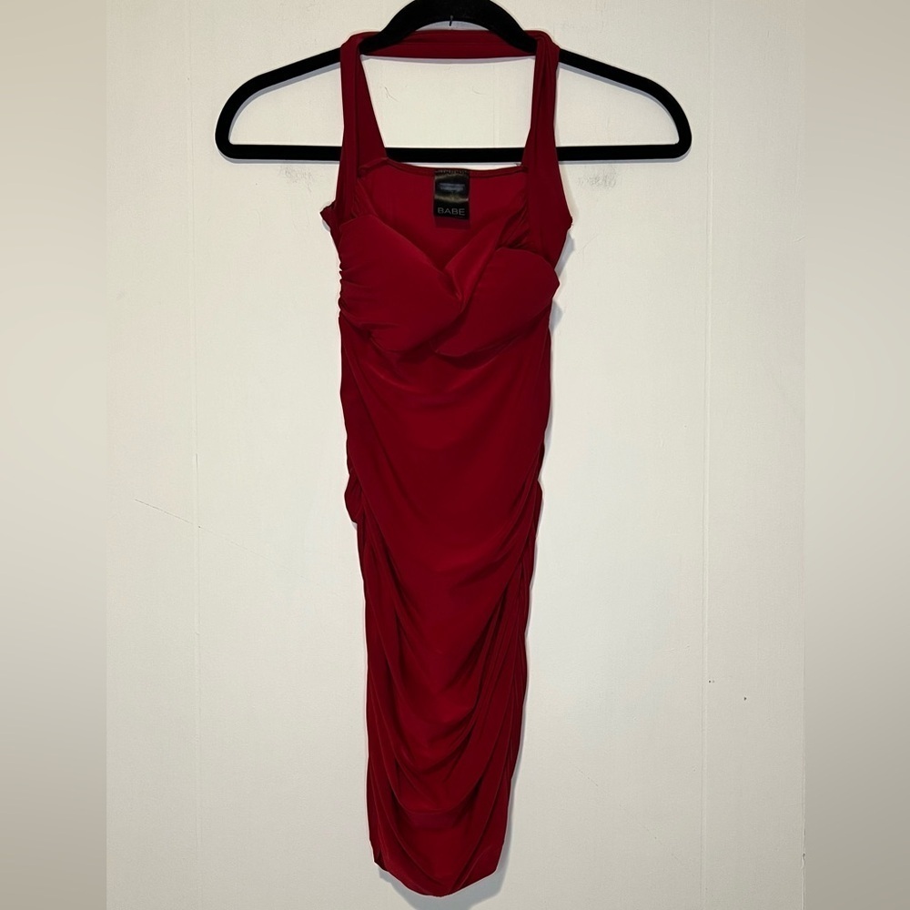 Babe Society Mini Dress Padded Bra Elastic Stretch Sides L14 62425